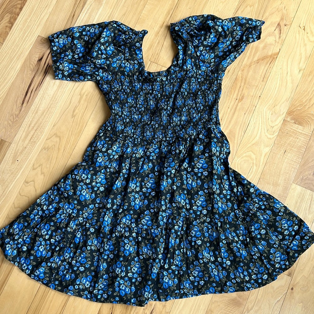 Blue floral dress from GAP size XL